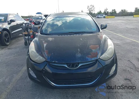 2013 Hyundai Elantra Gls from USA, damaged, VIN KMHDH4AE9DU664352